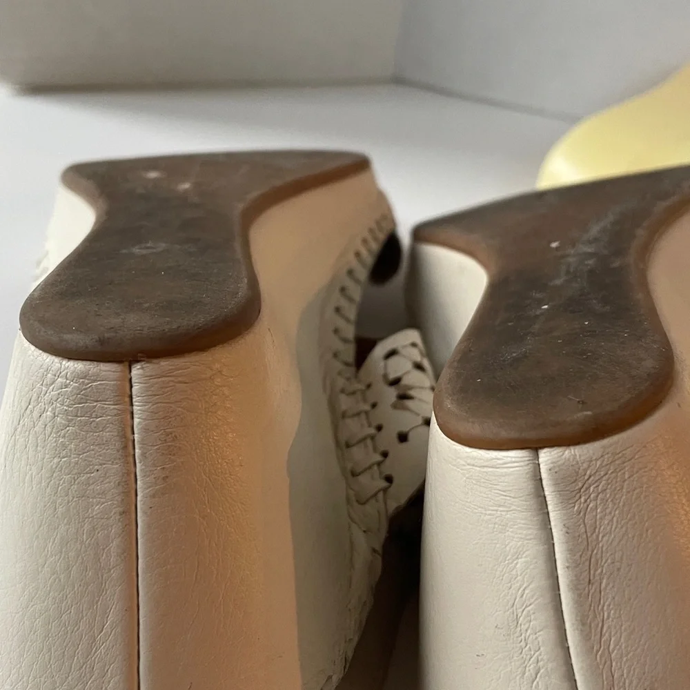 Pikolinos Womens Margarita White Slingbacks EUR 41